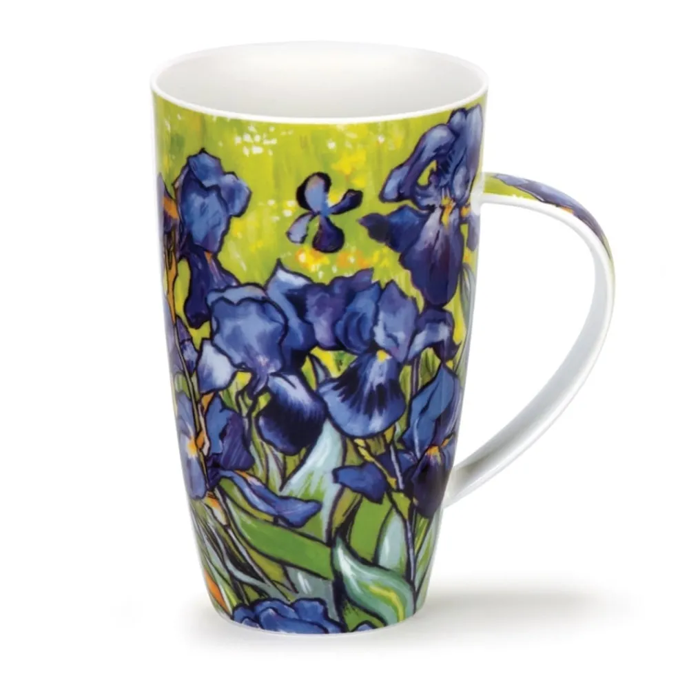 Dunoon Shape: Henley|Henley Impressionists Irises Mug