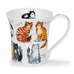 Dunoon Shape: Jura|Jura Messy Cats Mug