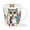 Dunoon Shape: Lomond|Lomond Blingers Owl Mug