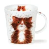Dunoon Shape: Lomond|Lomond Catter Splatter Tabby Mug