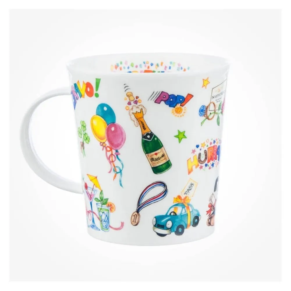 Dunoon Shape: Lomond|Lomond Congratulations Mug