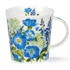 Dunoon Shape: Lomond|Lomond Flower Garden Blue Mug