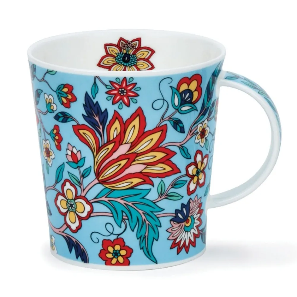 Dunoon Shape: Lomond|Lomond Jacobean Blue Mug