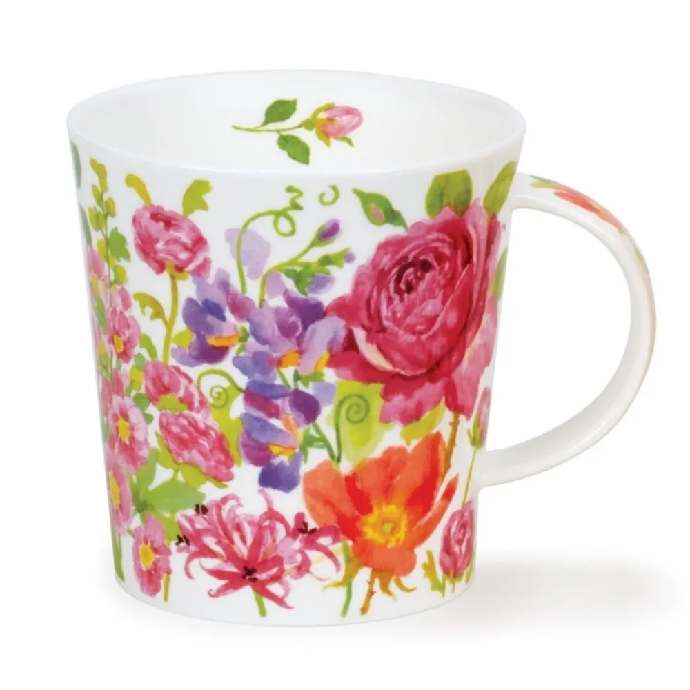 Dunoon Shape: Lomond|Lomond Kelmscott Pink Mug