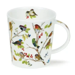 Dunoon Shape: Lomond|Lomond Secret Wood Robin Mug