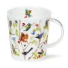 Dunoon Shape: Lomond|Lomond Secret Wood Blue Tit Mug