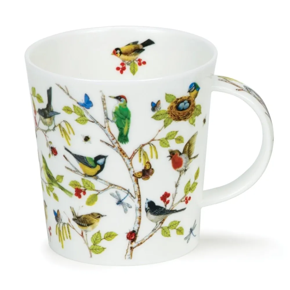 Dunoon Shape: Lomond|Lomond Secret Wood Woodpecker Mug