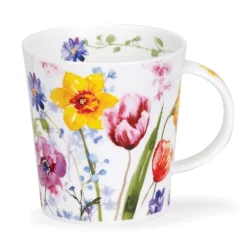 Dunoon Shape: Lomond|Lomond Wild Garden Daffodil Mug