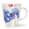 Dunoon Shape: Nevis|Nevis Flora Iris Mug