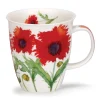 Dunoon Shape: Nevis|Nevis Flora Poppy Mug