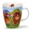 Dunoon Shape: Nevis|Nevis Highland Animals Cow Mug