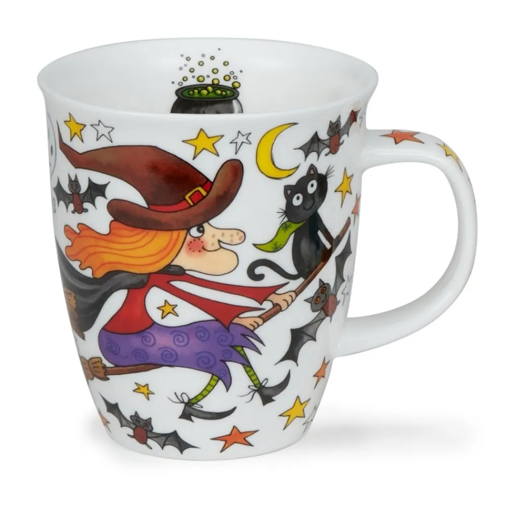 Dunoon Shape: Nevis|Nevis Spooky Wooky Witch Mug