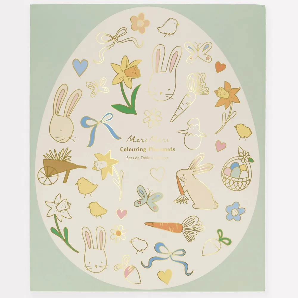 Children's Tabletop|Easter Placemats