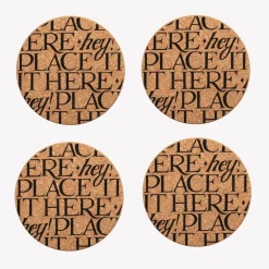 Emma Bridgewater Emma Bridgewater|Black Toast Cork Coasters