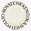 Emma Bridgewater Emma Bridgewater|Black Toast Roast Chicken Dinner Plate