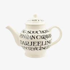 Emma Bridgewater Emma Bridgewater|Teapots|Black Toast 4 Mug Teapot
