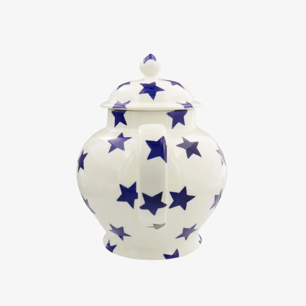 Emma Bridgewater Emma Bridgewater|Teapots|Blue Star 4 Mug Teapot