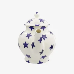 Emma Bridgewater Emma Bridgewater|Teapots|Blue Star 4 Mug Teapot