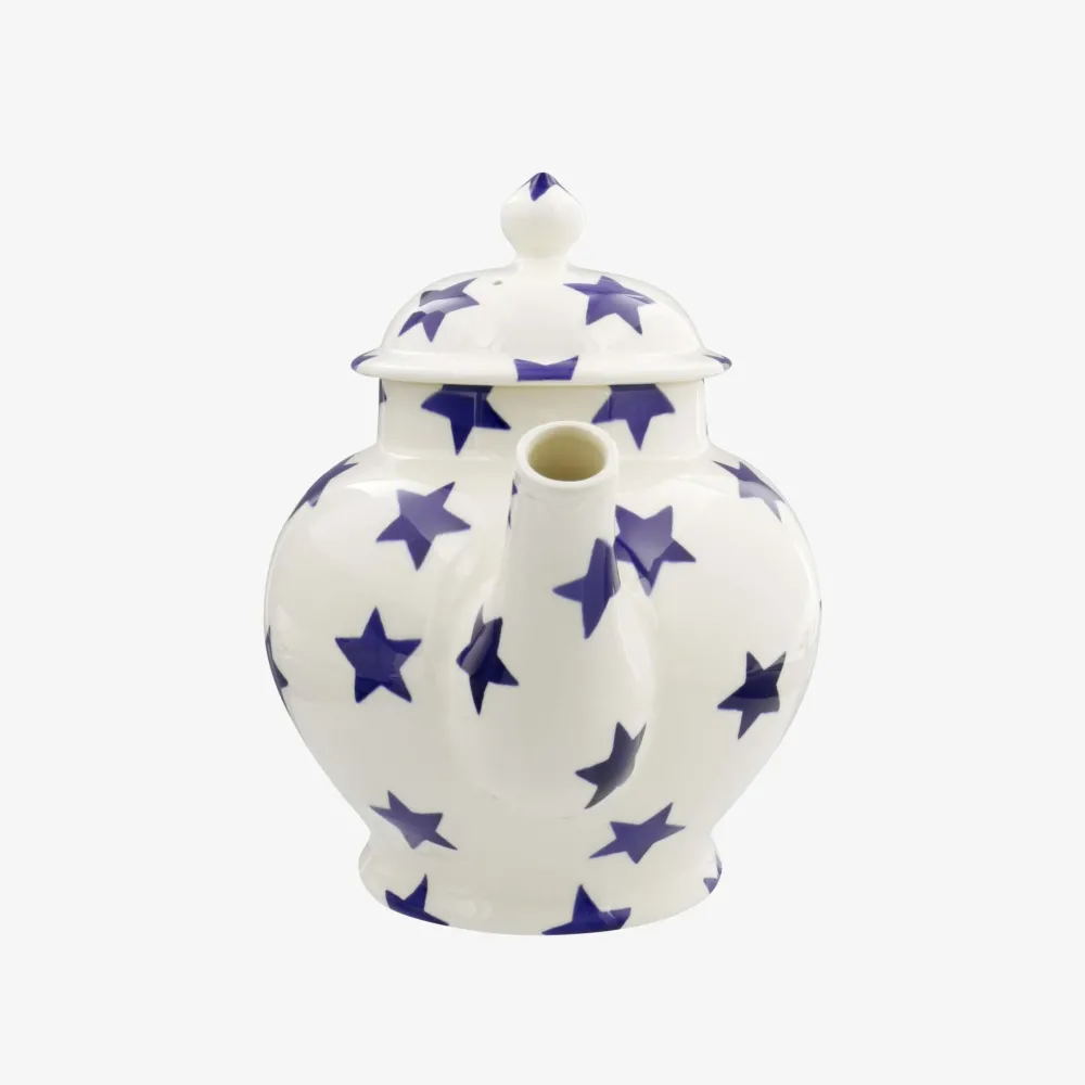 Emma Bridgewater Emma Bridgewater|Teapots|Blue Star 4 Mug Teapot