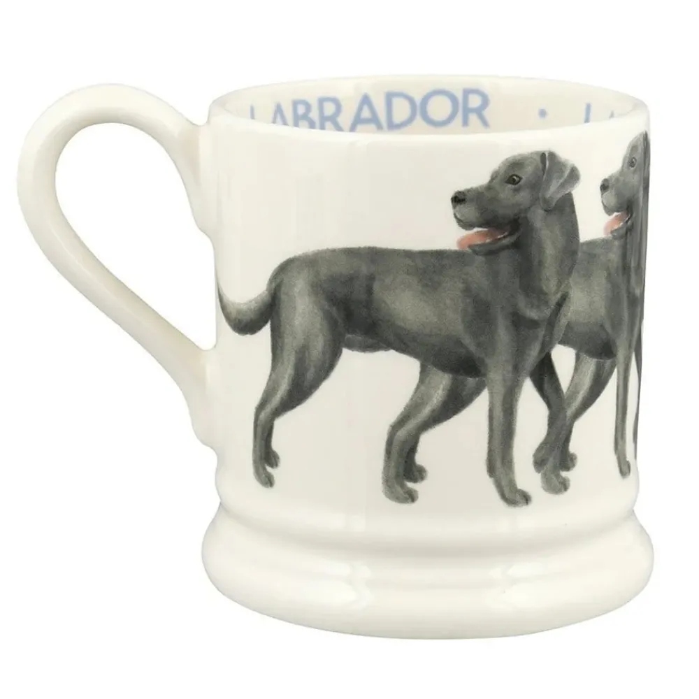 Emma Bridgewater Emma Bridgewater|Dogs Black Labrador 1/2 Pint Mug