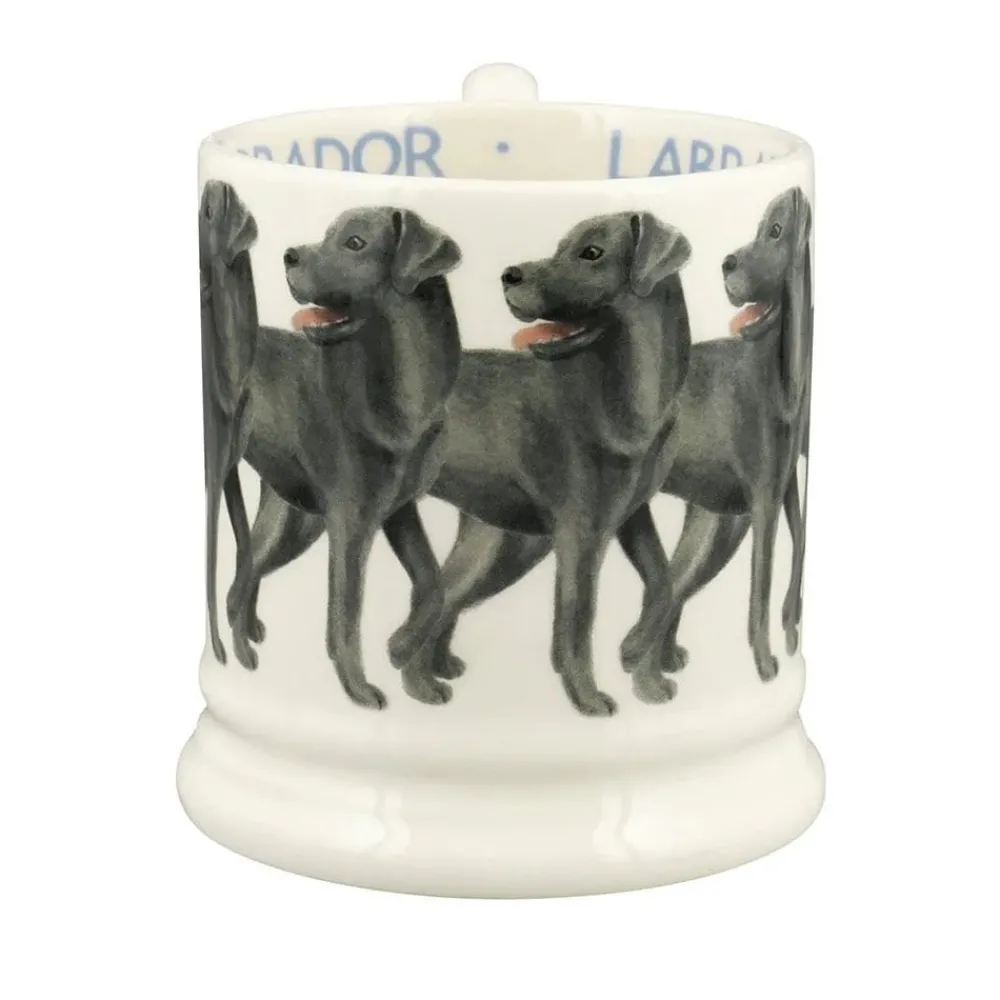 Emma Bridgewater Emma Bridgewater|Dogs Black Labrador 1/2 Pint Mug