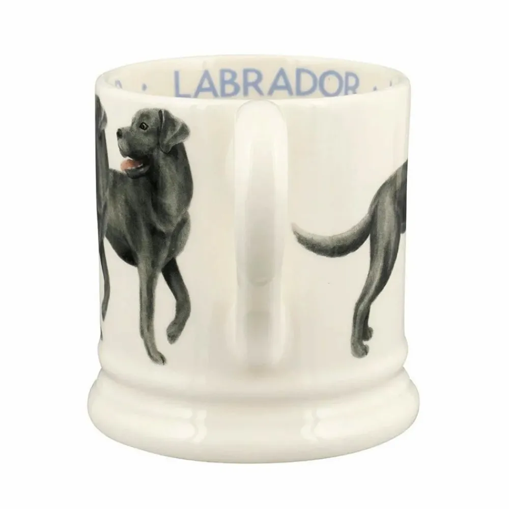 Emma Bridgewater Emma Bridgewater|Dogs Black Labrador 1/2 Pint Mug