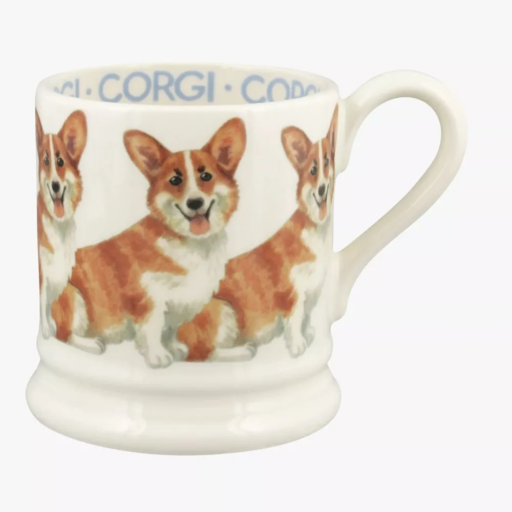 Emma Bridgewater Emma Bridgewater|Dogs Pembroke Welsh Corgi 1/2 Pint Mug