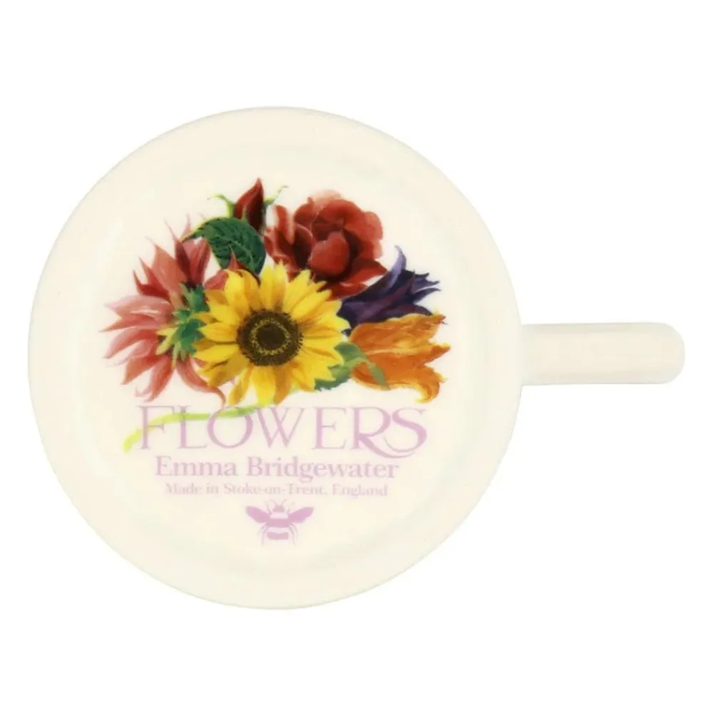 Emma Bridgewater Emma Bridgewater|Flowers Blue Iris 1/2 Pint Mug