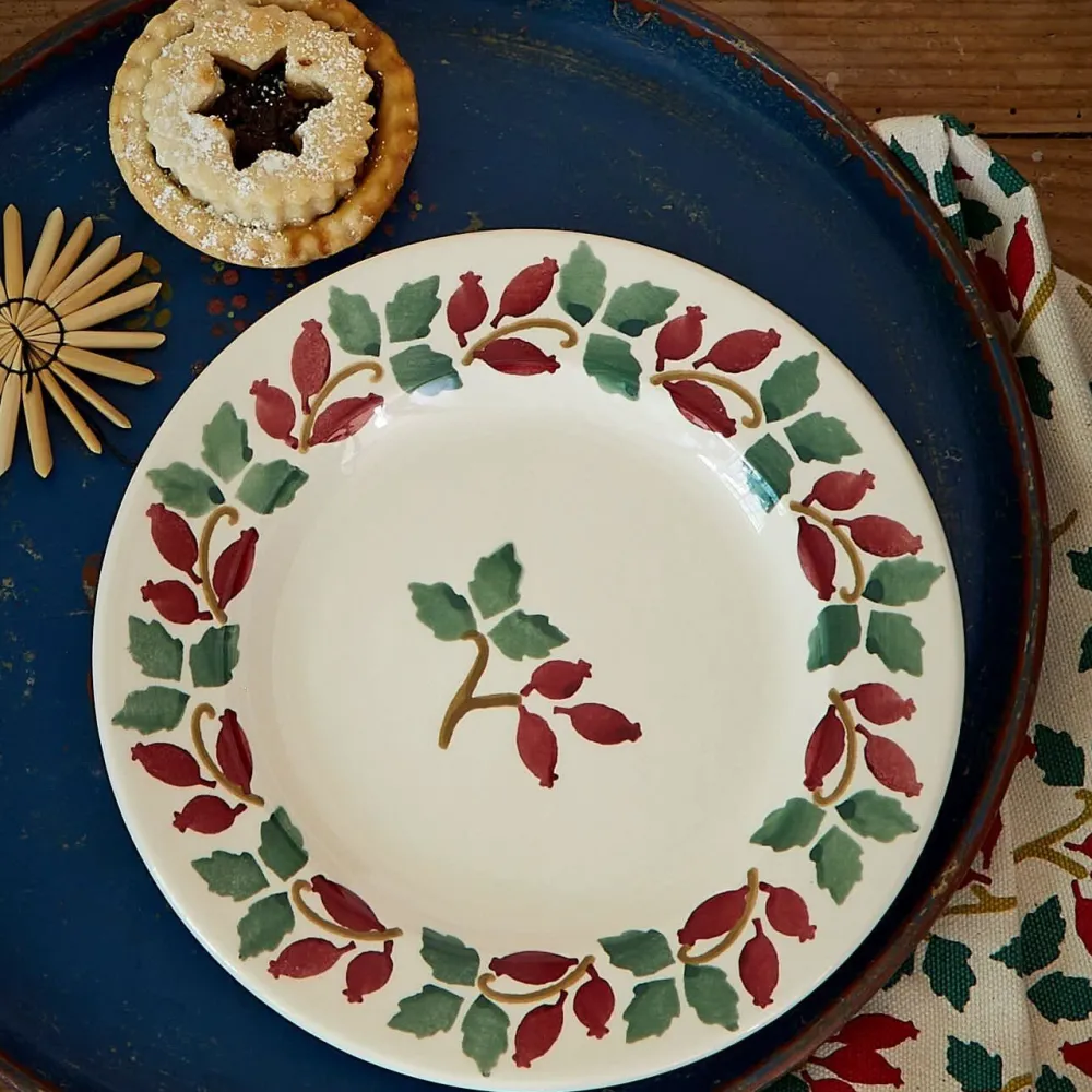 Emma Bridgewater Emma Bridgewater|Folk Rosehip 8.5" Plate
