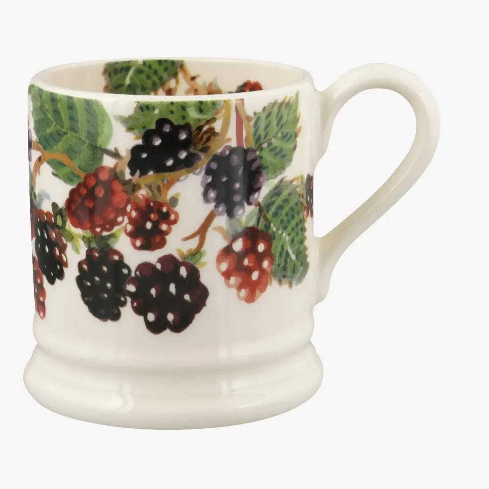 Emma Bridgewater Emma Bridgewater|Assorted Mugs|Fruits Blackberry 1/2 Pint Mug