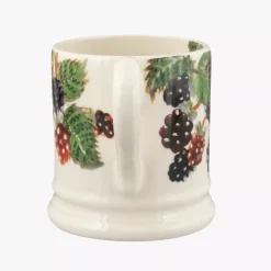 Emma Bridgewater Emma Bridgewater|Assorted Mugs|Fruits Blackberry 1/2 Pint Mug