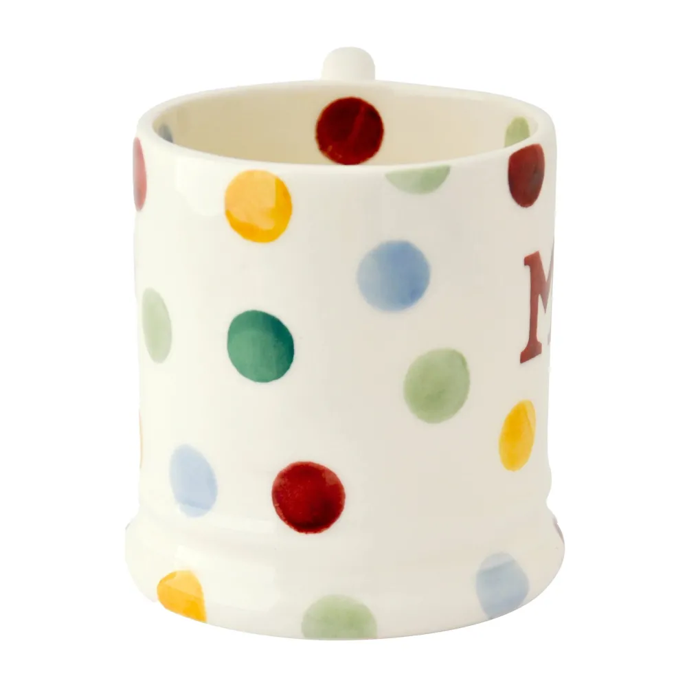 Emma Bridgewater Emma Bridgewater|Assorted Mugs|Polka Dot Mr Mug 1/2 Pint mug