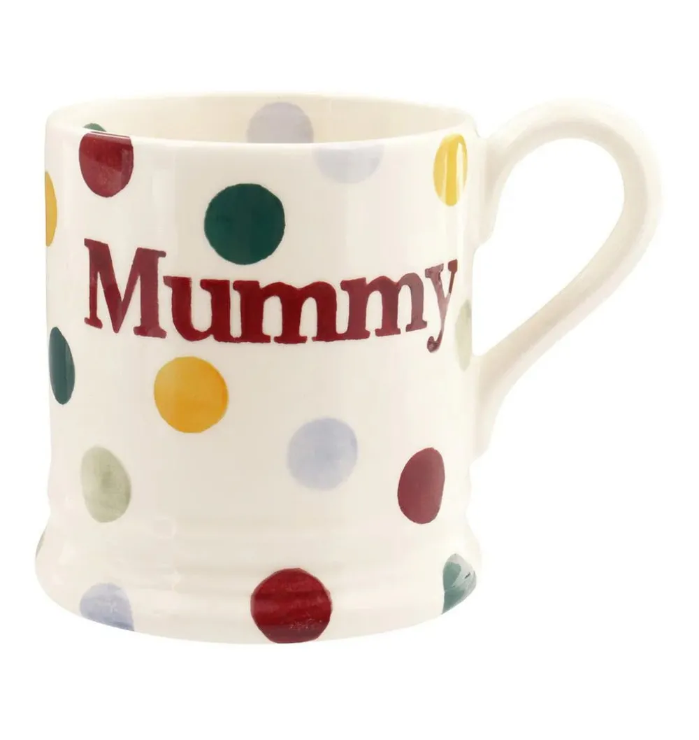 Emma Bridgewater Emma Bridgewater|Assorted Mugs|Polka Dot Mummy 1/2 Pint Mug