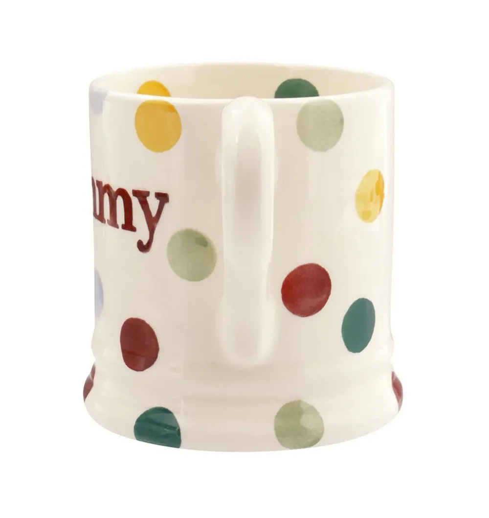Emma Bridgewater Emma Bridgewater|Assorted Mugs|Polka Dot Mummy 1/2 Pint Mug