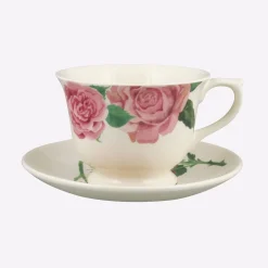 Emma Bridgewater Emma Bridgewater|Teacups & Saucers|Roses All My Life Large Teacup & Saucer