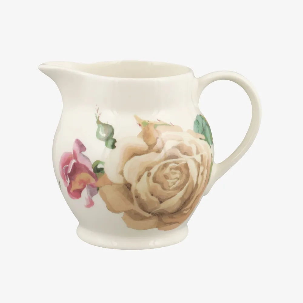 Emma Bridgewater Vases|Emma Bridgewater|Roses All My Life 1/2 Pint Jug