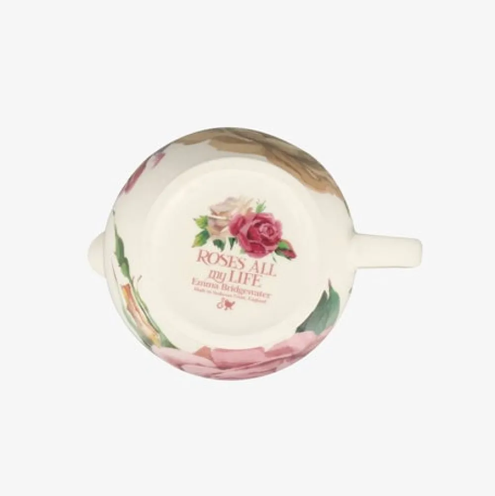 Emma Bridgewater Vases|Emma Bridgewater|Roses All My Life 1/2 Pint Jug
