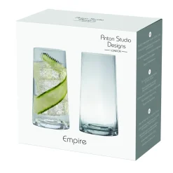 Glasses & Steins|Empire Clear Highball Tumbler Pair