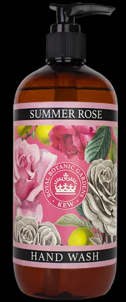 English Soap Co. Liquid Hand Soap|Kew Gardens Summer Rose Hand Wash 500mL