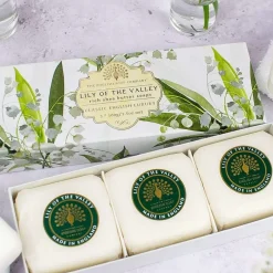 English Soap Co. Bar Soaps|Lily of The Valley Hand Soap Gift Set