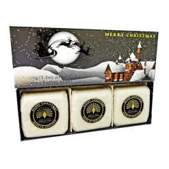 English Soap Co. Bar Soaps|Winter Village Christmas Luxury Soap Gift Set
