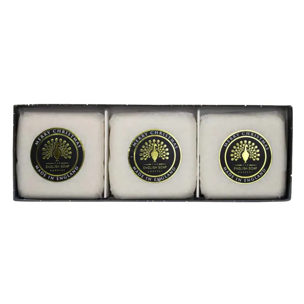 English Soap Co. Bar Soaps|Winter Village Christmas Luxury Soap Gift Set