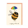 Greeting Cards|Everything Will Bee Okay Greeting Card