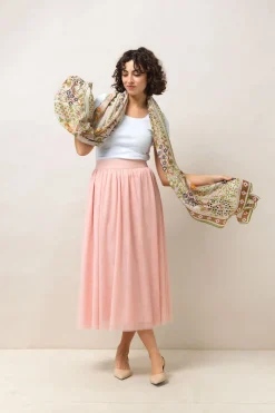 Scarves & Wraps|Floral Arch Scarf