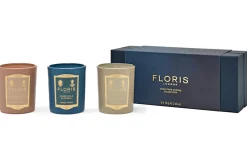 Floris of London Home Fragrance|Mini Candle Trio