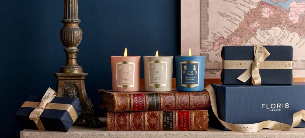 Floris of London Home Fragrance|Mini Candle Trio