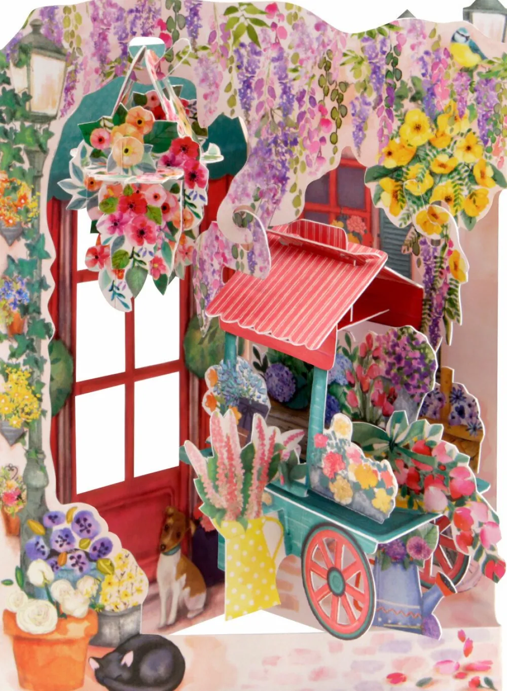 Greeting Cards|Florist & Flower Cart Swing Card