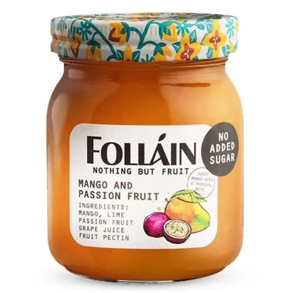 Follain Jams & Marmalade|Nothing But Fruit Mango & Passion Fruit Jam