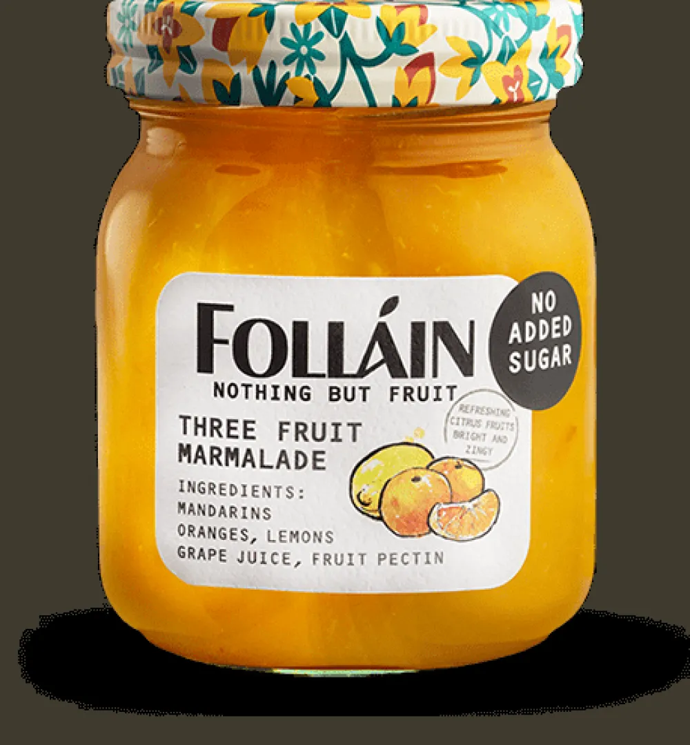 Follain Jams & Marmalade|Folláin Nothing But Fruit Three Fruit Marmalade