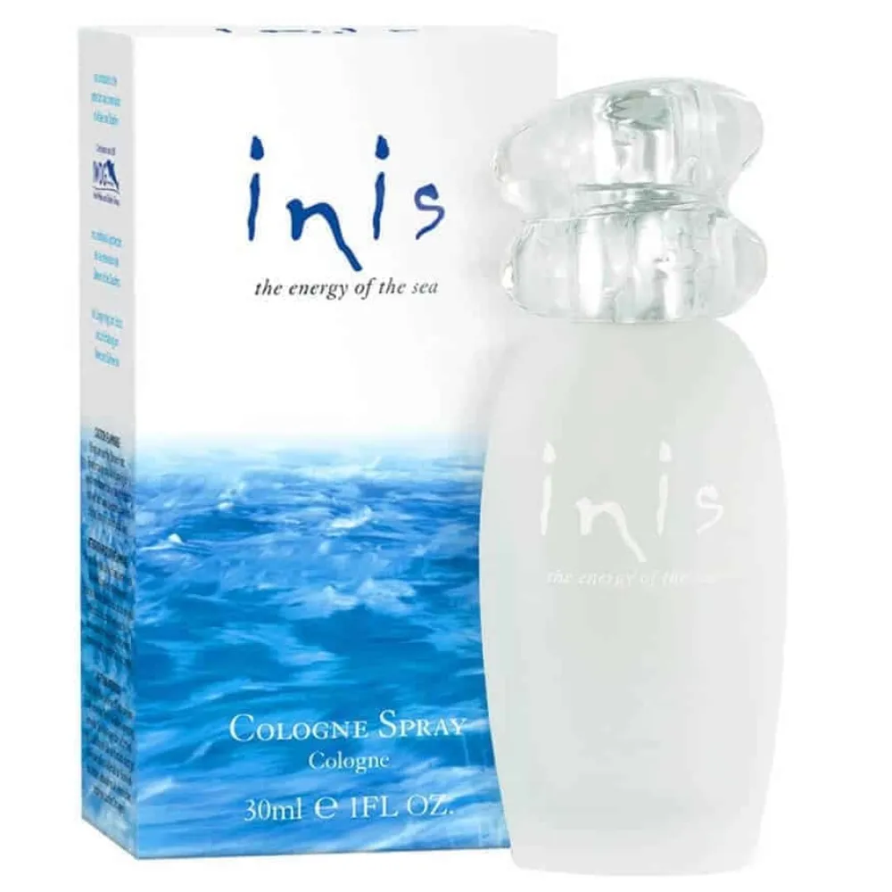 Women Fragrances of Ireland Men's Fragrance|Women's Fragrance|Inis Energy of the Sea Cologne Spray, 30 ml